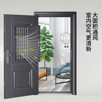 防盗门通气窗锁故障