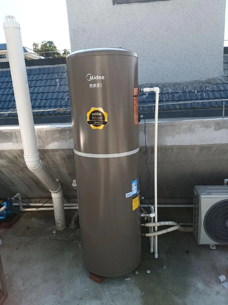 美的空气能热水器水流故障e8