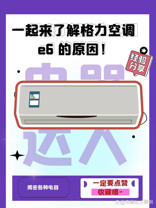 格力中央空调报e6是什么故障